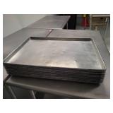 Lot of 9 Full Size Sheet Pans
