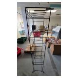 Black Metal Display Rack
