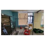 Black Metal Display Rack