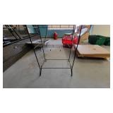 Black Metal Display Rack