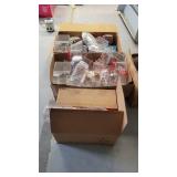 (3) Boxes of Assorted Storage Bins / Containers