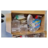 (3) Boxes of Assorted Storage Bins / Containers