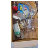 (3) Boxes of Assorted Storage Bins / Containers