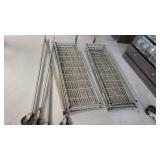 8 Tier Metal Rack on Castors