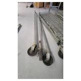 8 Tier Metal Rack on Castors