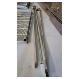 2 Tier Metal Rack on Castors