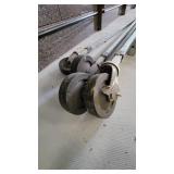 2 Tier Metal Rack on Castors