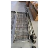 4 Tier Metal Rack on Castors