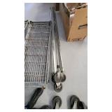 4 Tier Metal Rack on Castors