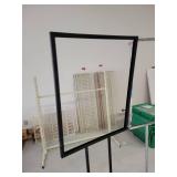 Lot of 2 Metal Sign Frames