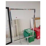 Lot of 2 Metal Sign Frames