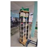 Mobile Spinning Display Rack