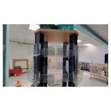 Mobile Spinning Display Rack