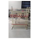 White Metal Display Rack