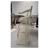 White Metal Display Rack