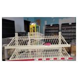 White Metal Display Rack