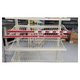 White Metal Display Rack