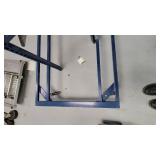 Blue Metal Displau Rack