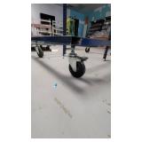 Blue Metal Displau Rack