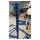 Blue Metal Displau Rack