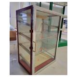 Glass Door Food Encased Food Rack