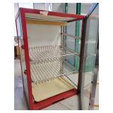 Glass Door Food Encased Food Rack