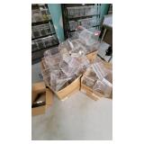 3 Boxes of Plastic Organizer Bins