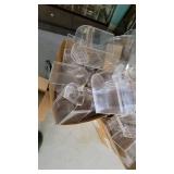 3 Boxes of Plastic Organizer Bins