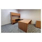 Beautiful Wooden Laminate Office Furniture Set