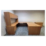 Beautiful Wooden Laminate Office Furniture Set