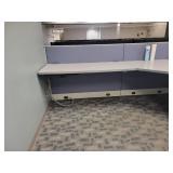 L Shape Cubical Unit - Includes Desk