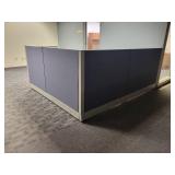 L Shape Cubical Unit - Includes Desk