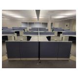 Double Sided Cubical Unit - Includes 6 Desks