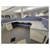 Double Sided Cubical Unit - Includes 6 Desks