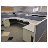 Double Sided Cubical Unit - Includes 6 Desks