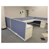 Double Sided Cubical Unit - 2 Desks