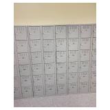 Set of Locker Units