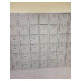 Set of Locker Units
