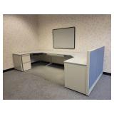 Singular Desk and Corkboard
