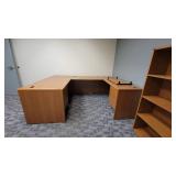 Wooden Laminate Office Furniture Set