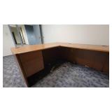 Wooden Laminate Office Furniture Set
