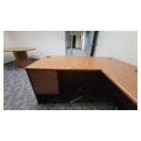 Wooden Laminate Office Furniture Set