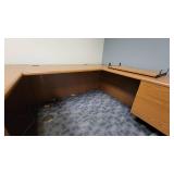 Wooden Laminate Office Furniture Set