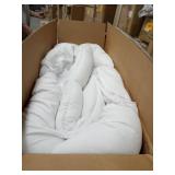 white mattress cover full queen