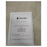 Dasani 3 function shower faucet stainless steel