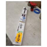 LDR 172 5724BK Industrial Pipe D cor 24 Towel Bar Set Mounting Hardware Included Electroplated Black Finish