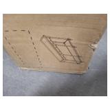 clihome Solid wood console table white