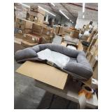 friends forever grey dog bed large