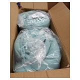 bossima outdoor indoor cushion set of 2 light blue