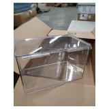 clear plastic containers set of 4 small crack